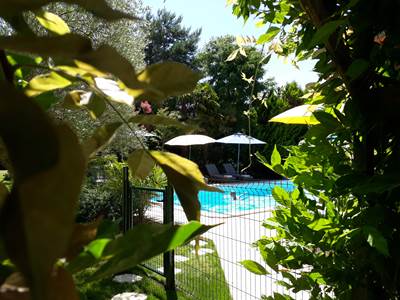 Accès à la piscine