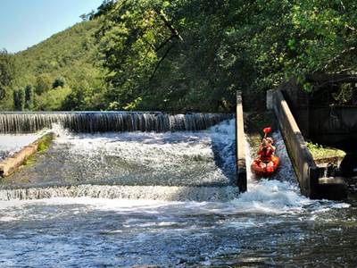 Passe à canoe kayak Gorges de l’Aveyron