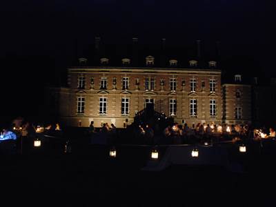 Dîner en blanc au Château d'Auteuil