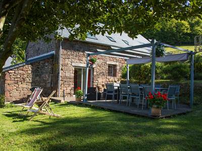 Jardin et terrasse de la Grande Ourse