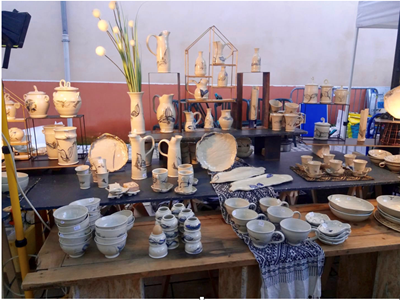 Les poteries de Muriel Baïevitch-Coutens