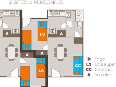 PLAN-gite 5 personnes