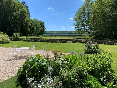 Jardin château d'Auteuil mai 2020