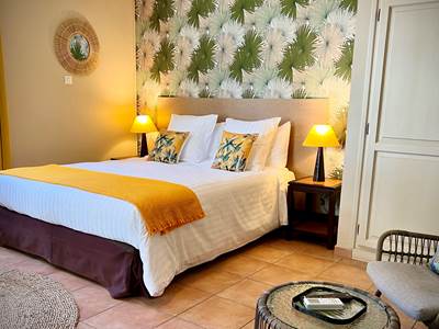 Chambre Cannelle 5 - La villa des cannes - Sainte Marie - île de la  Reunion
