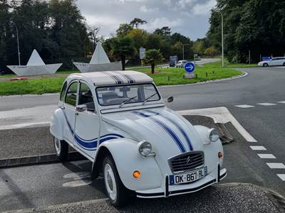 2cv france 3 31 AVENUED ELA GARE EN VISITE 0 LA TREMBLADE