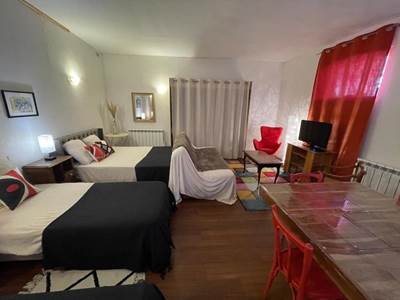 Studio l'Atelier, lla pièce de vie agréable 