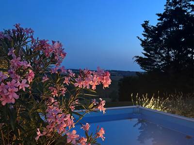 Piscine de nuit