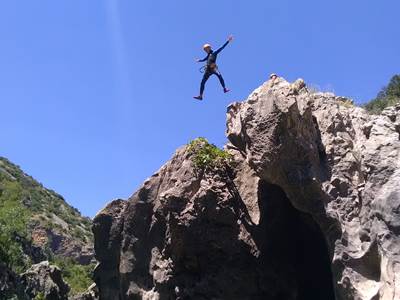 saut canyon du Diable