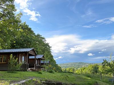 3 chalets en pleine nature