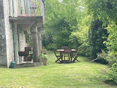 Table jardin du gîte