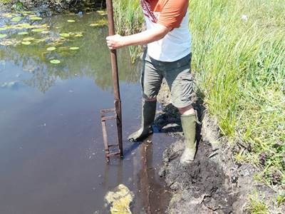 Extraction de Tourbe à Vendoire