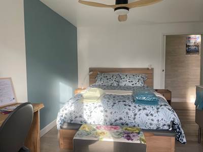 Chambre bleue