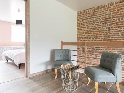 Salon de détente à l'étage