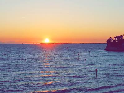 Coucher de soleil en Charente-Maritime