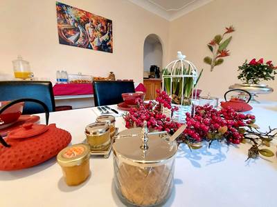 La table du petit-déjeuner