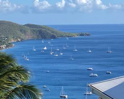 Vue depuis les logements-galerie 