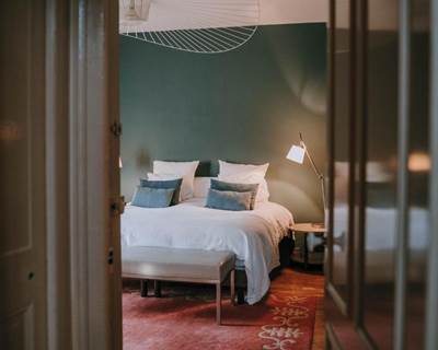 Castel Jolly  chambre bleu