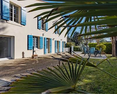 Façade gîte-galerie