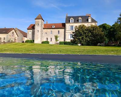 Vue piscine bas-bourg-galerie 