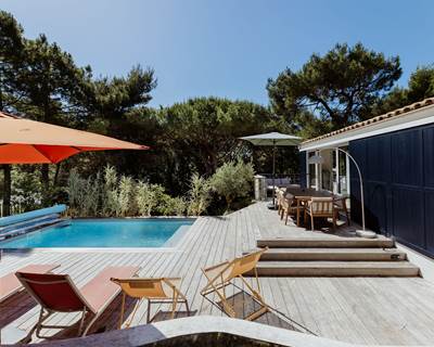 Villa La Canopée piscine terrasse