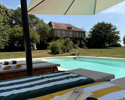 Domaine de Chaunac - Piscine 10x5m-galerie 