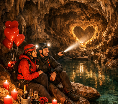 Image speleo st valentin