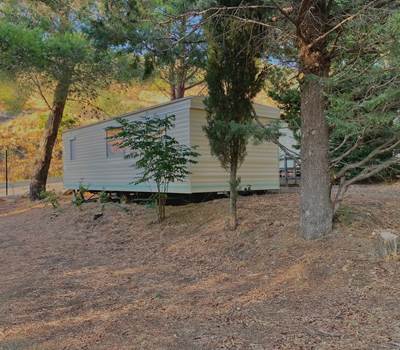 mobil home chalet caramany camping 66