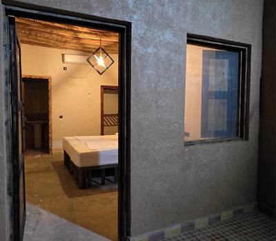 Cozy Traditional Room with Terrace View – Camping Hotel Amerdoul, Icht Tata