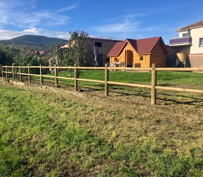 chalet nature - cabane en bois tout confort dans le vignoble d'Alsace