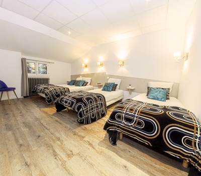 Hôtel Alphée - Barèges Tourmalet - Chambre Quadruple - Vue Montagne