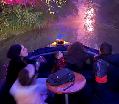Les lumières du jardin des plantes illuminent le tescou