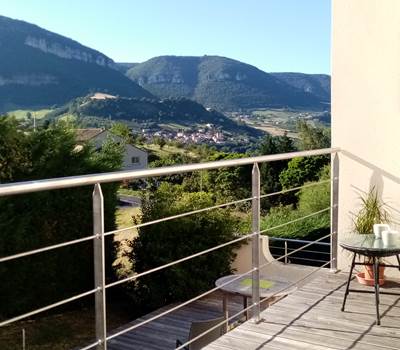Chambre d'Hôtes chez Marie Vue de la terrasse