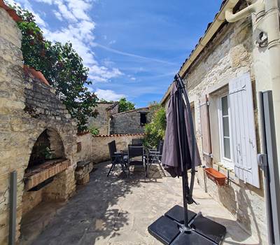 Terrasse et barbecue privatifs
