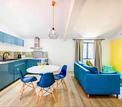 salon / cuisine