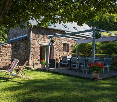 Jardin et terrasse de la Grande Ourse