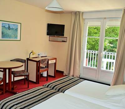 chambre coté jardin