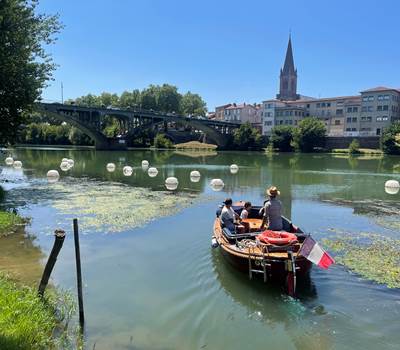 Départ du Daphné depuis le Quai des Mouettes