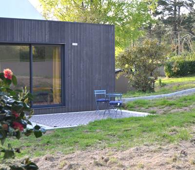 Ty Kerleguer - terrasse vue jardin