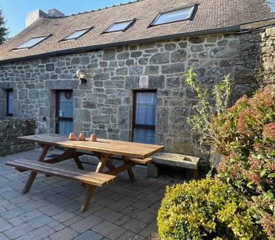 Vue de l'éxterieur ensoleillé