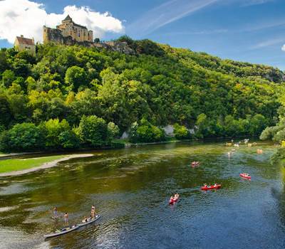 Location canoë dordogne Castelnaud