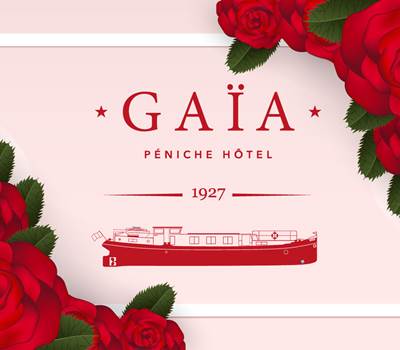 Nuitée romantique à bord de la Péniche Hôtel Gaïa
