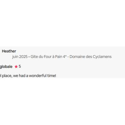 Avis Le Four a Pain Domaine des Cyclamens