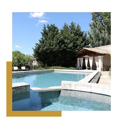 Piscine extérieure - Maison d'hôtes à Orange-page