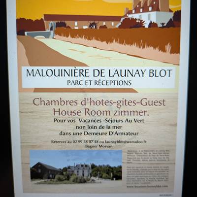 Vu Domaine de launay blot guest house room zimmer