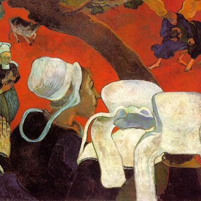 après le sermon (Paul GAUGUIN°-page