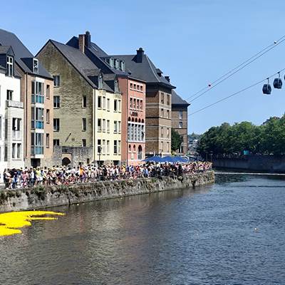 Namur: les quais de la Sambre