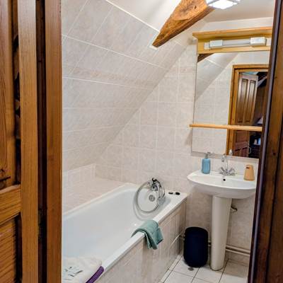 salle de  bain chambre  double Surcouf.