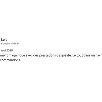 Sur airbnb mai 2026 - Domaine des Cyclamens