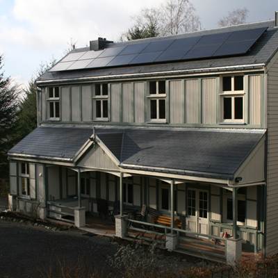 La façade arrière-page