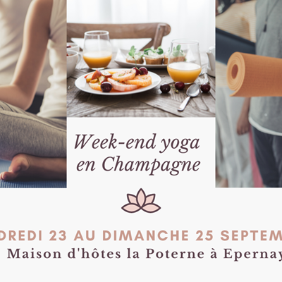 week yoga champagne